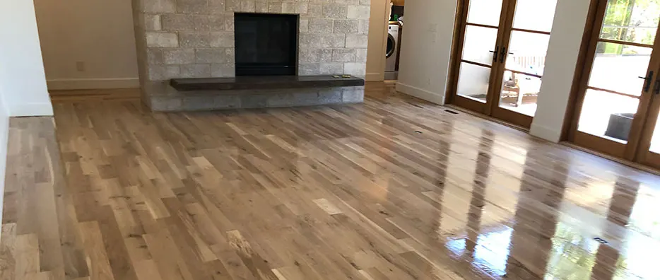 White oak flooring installation 