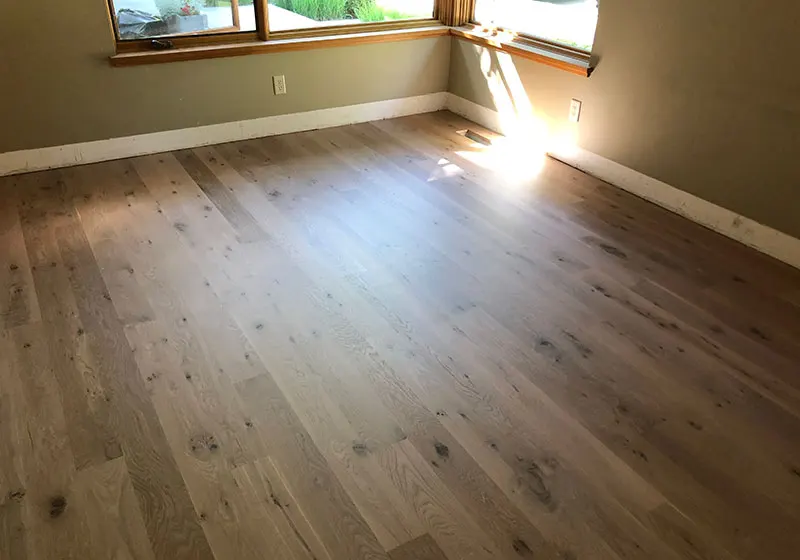 New 5" x 3/4" White Oak Floors Sales & Installation